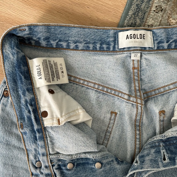 AGOLDE Riley in Renewal Wash size 27 - Picture 3 of 6